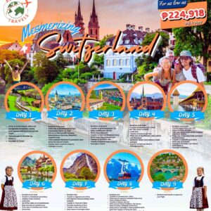 9D8N BEST OF SWITZERLAND Tour Package