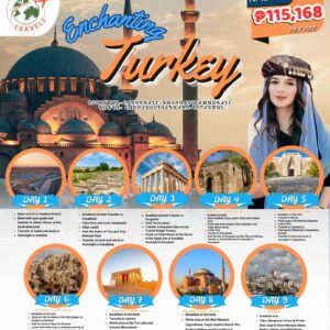 9D8N ENCHANTING TURKIYE (ISTANBUL) Tour Package